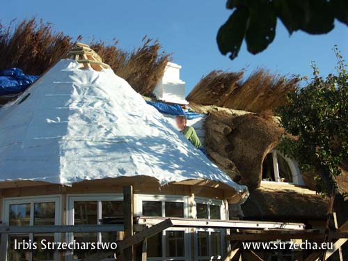 To ensure the safety of thatch, it is required to protect the structure in the Sepatec system