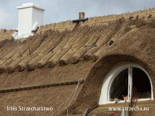 Irbis thatcher - working with thatched roofs 'crop eye'