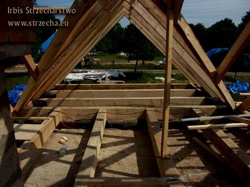 Irbis Thatching: wooden roof and ceiling construction