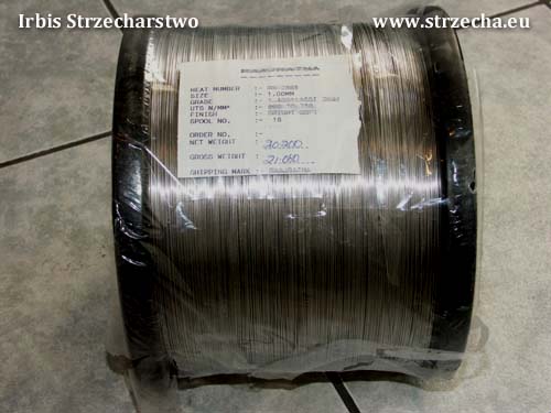Stainless steel wire, heat-resistant to tie thatch