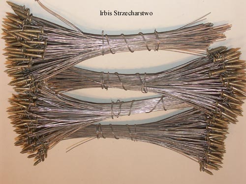 Screws with chromium-nickel wire, heat-resistant for reed binding