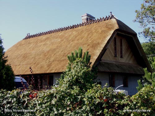 Thatched roof half-peaked roof - Irbis