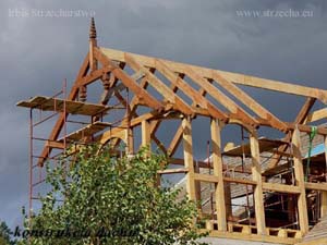 Irbis Strzecharstwo: konstrukcja drewniana Modrzewiowy Dwór