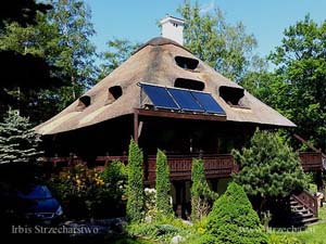 Irbis Thatching Rethatching Services: renovation of thatch in Karpacz - 2016