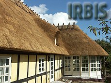 IRBIS Strzecharstwo - Strzecha trzcinowa. Nowy zimowy ogród wtopił się w całość jakby tam był od zawsze!
