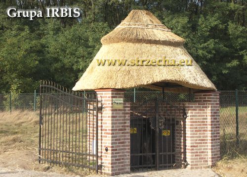 IRBIS Thatching - Strzecharstwo; Strzecha słomiana z kalenicą trzcinową!